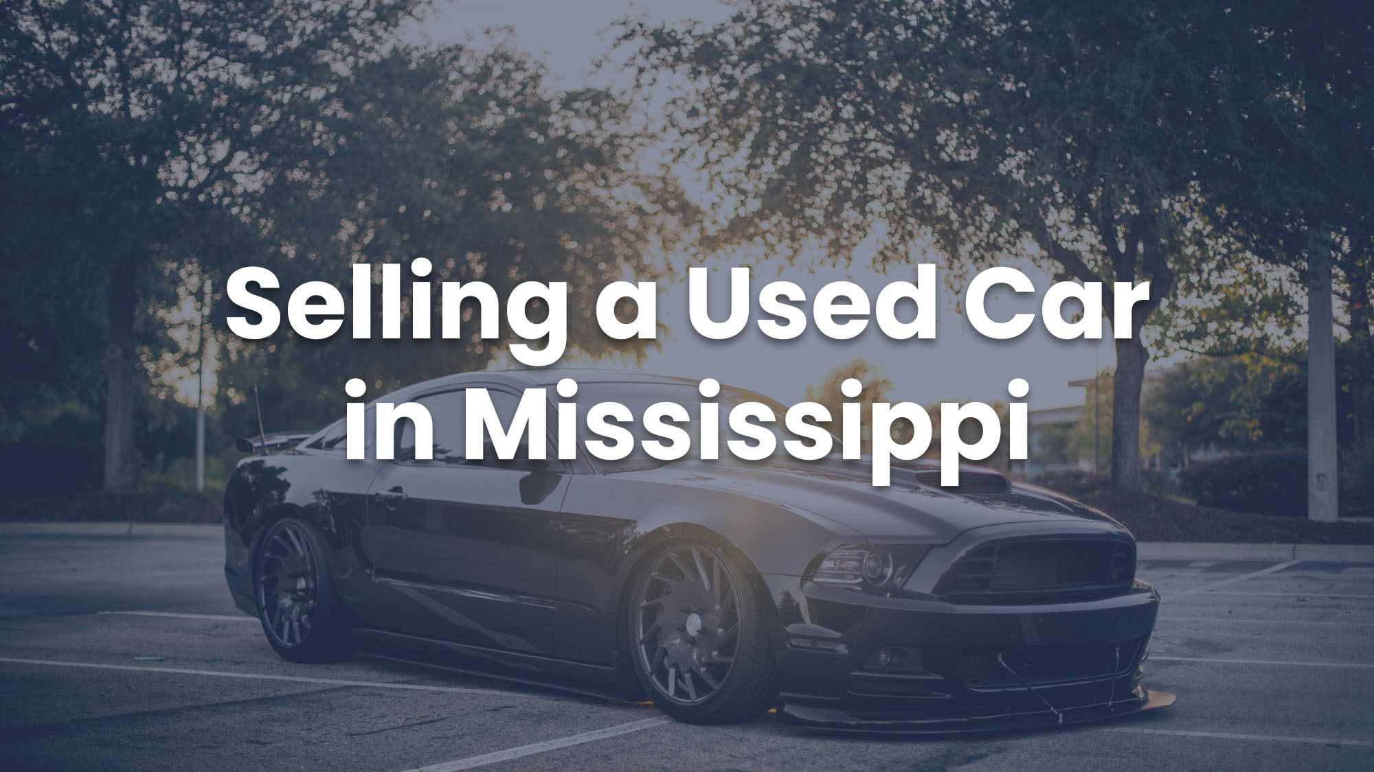 Sell Your Car in Mississippi Create Listing PrivateAuto